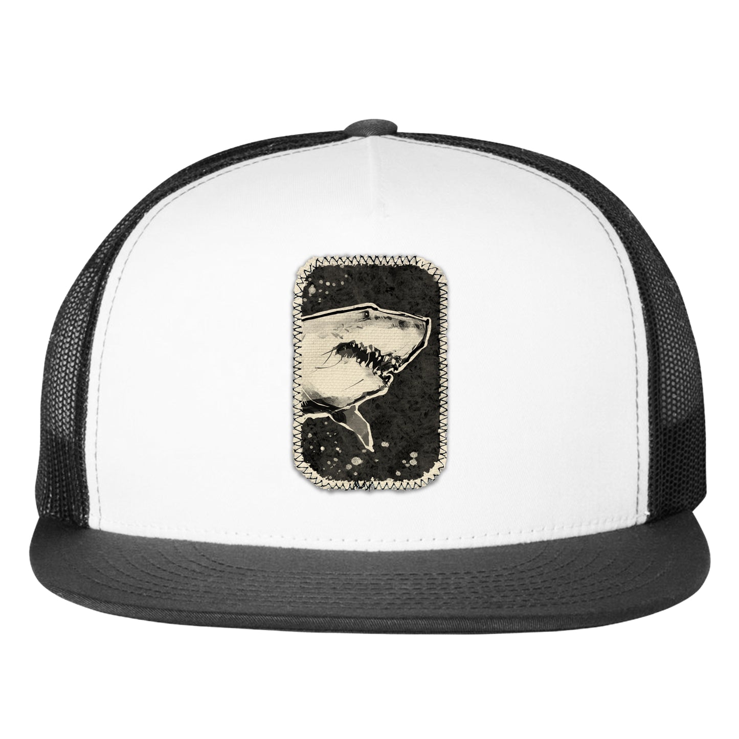 Swimming Shark: Aquatic Majesty Trucker Hat
