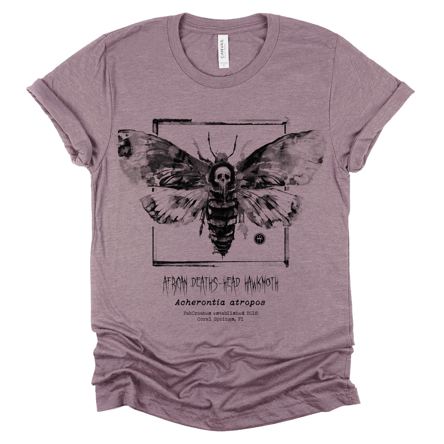 Taxidermy: African Death's Head Hawkmoth T-Shirt