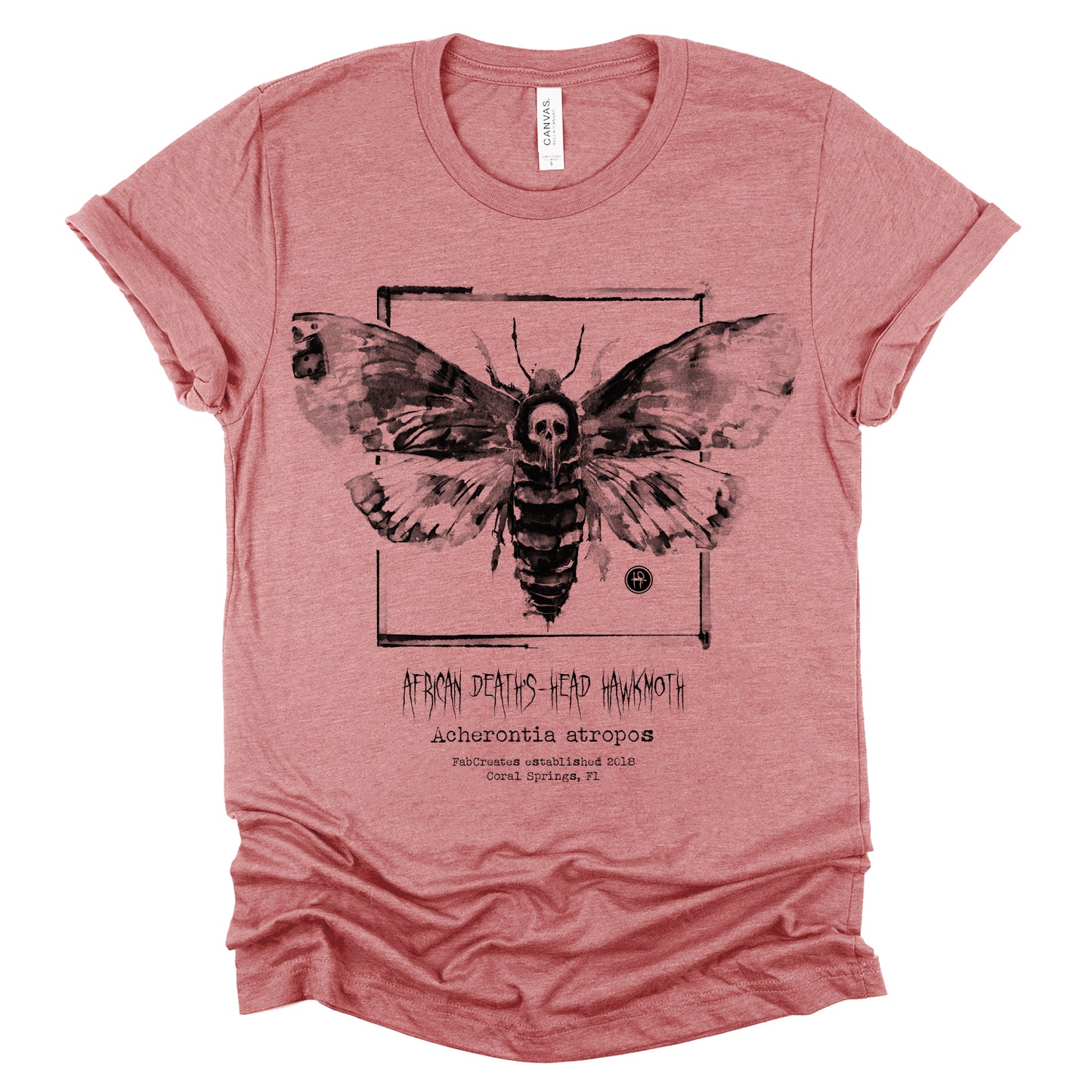 Taxidermy: African Death's Head Hawkmoth T-Shirt
