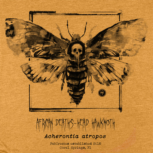 Taxidermy: African Death's Head Hawkmoth T-Shirt
