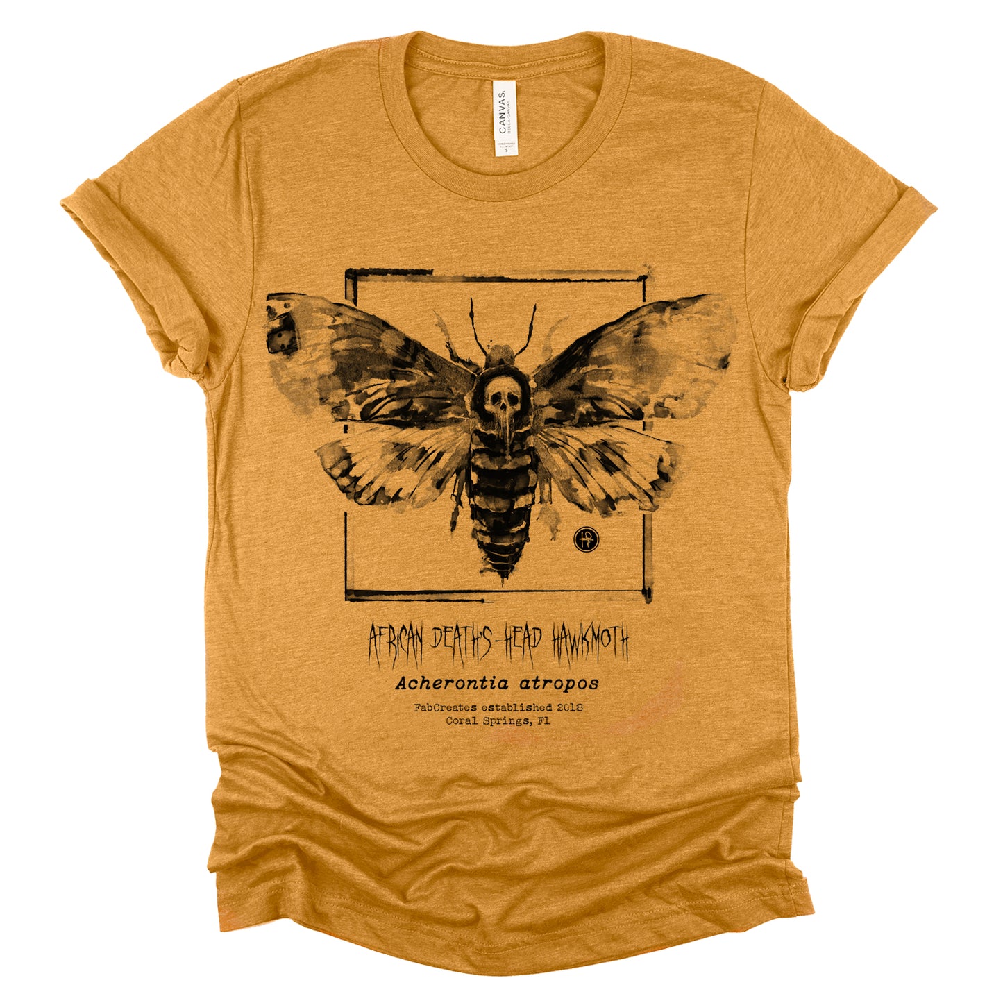 Taxidermy: African Death's Head Hawkmoth T-Shirt