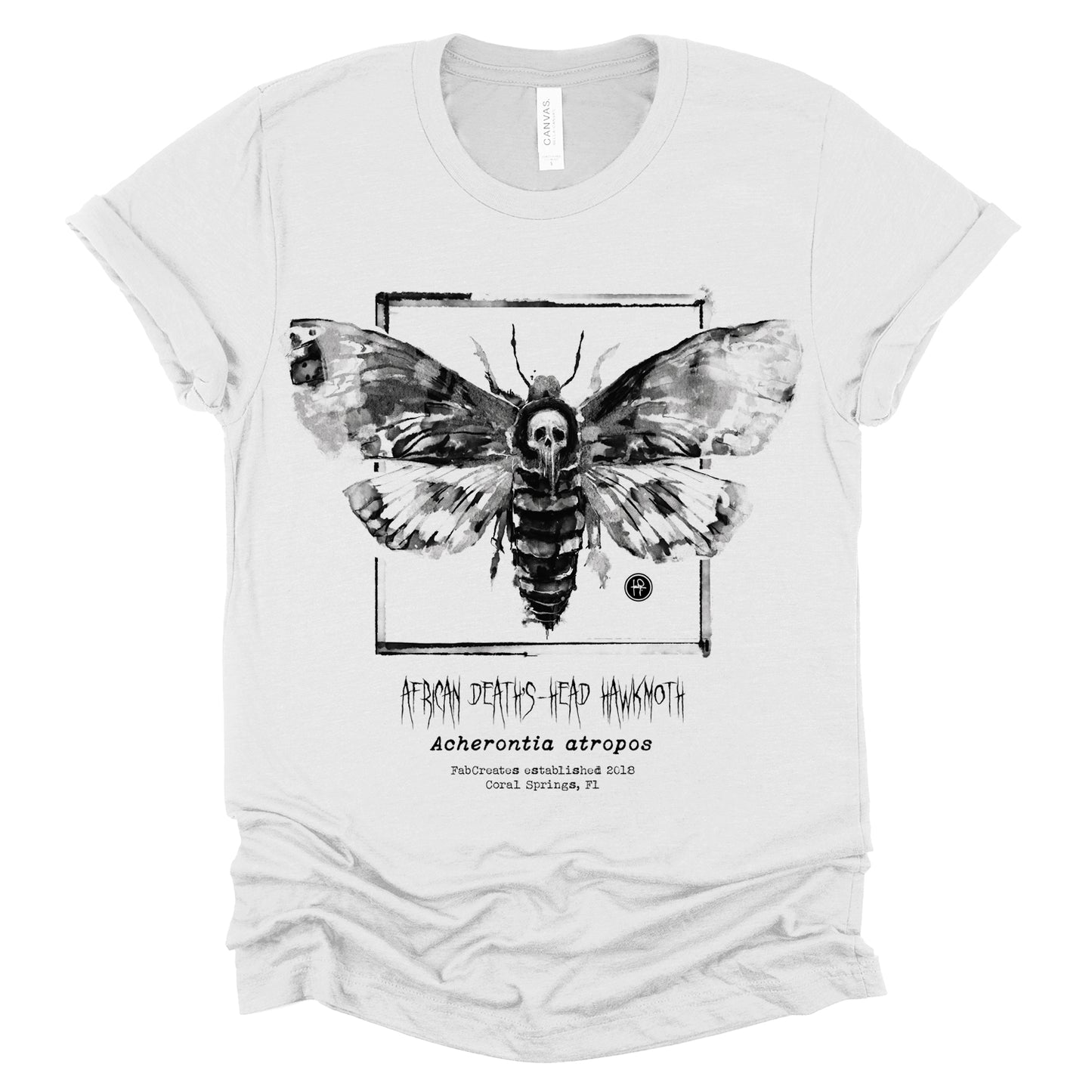 Taxidermy: African Death's Head Hawkmoth T-Shirt