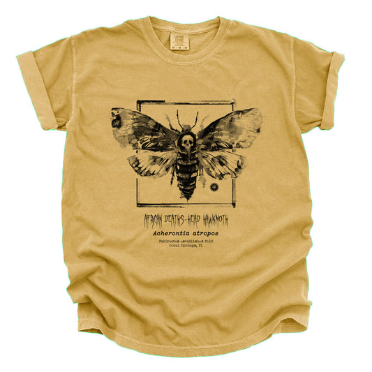 Taxidermy: African Death's Head Hawkmoth Heavyweight Tee