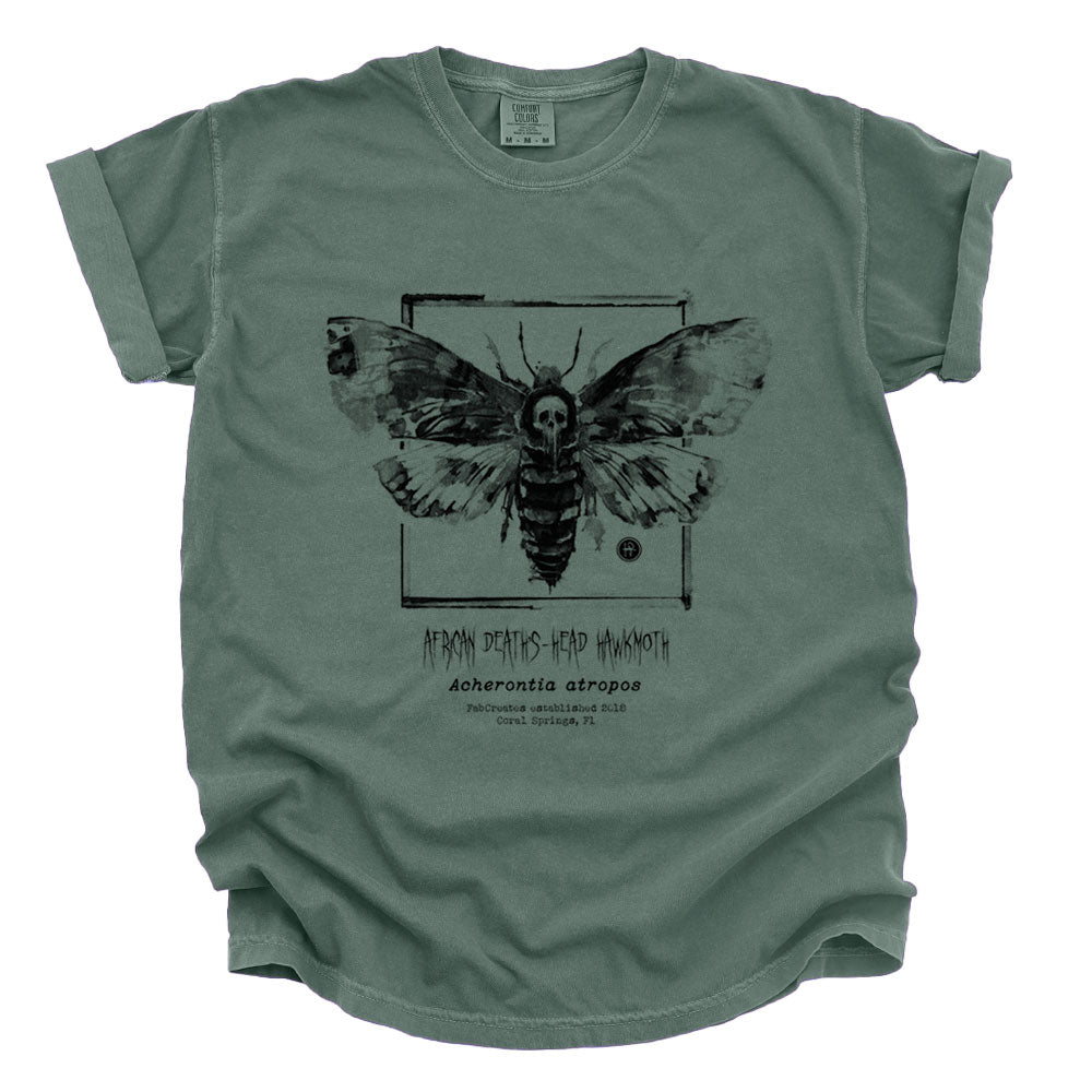 Taxidermy: African Death's Head Hawkmoth Heavyweight Tee