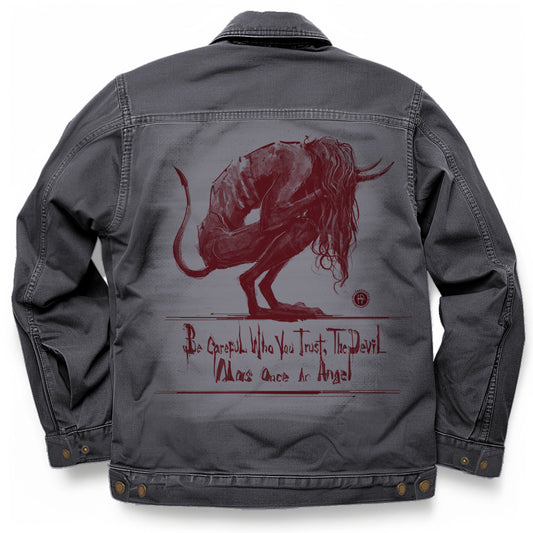 Don't Trust the Devil: Beware of the Fallen Angel Maverick Jacket