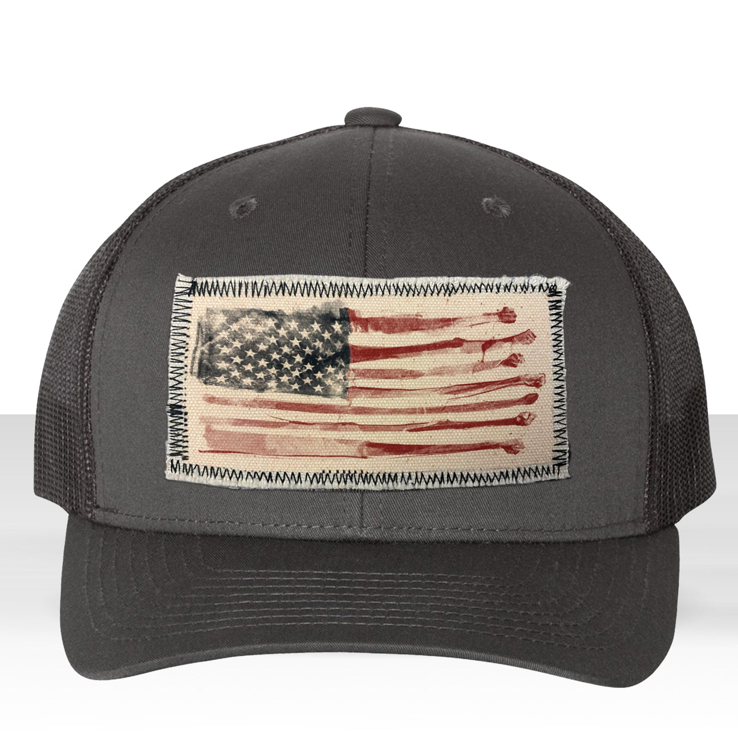 American Punches: Where Stars and Stripes Bleed Trucker Hat