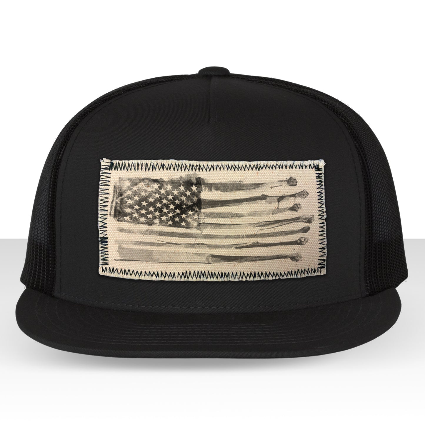 American Punches: Where Stars and Stripes Bleed Trucker Hat