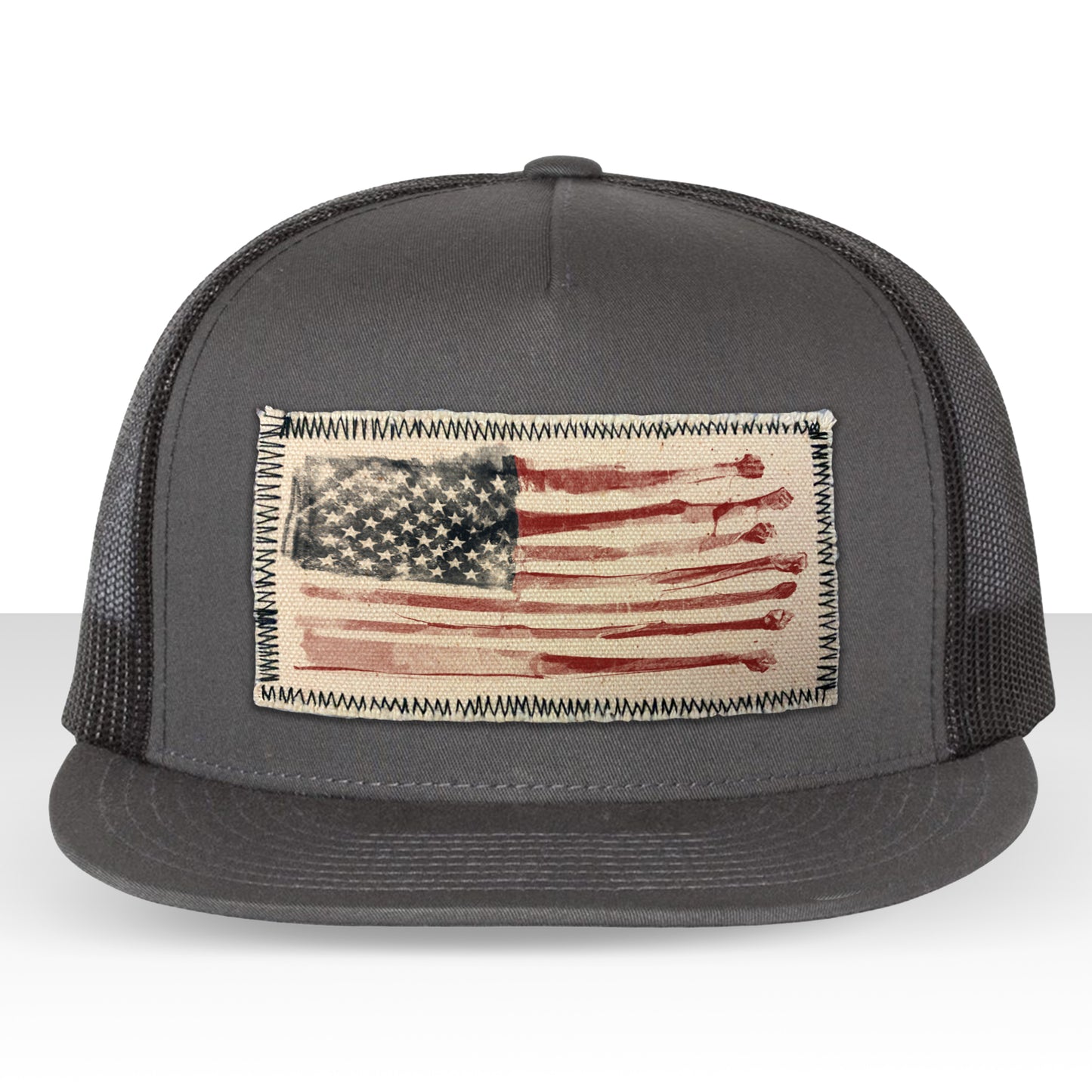 American Punches: Where Stars and Stripes Bleed Trucker Hat