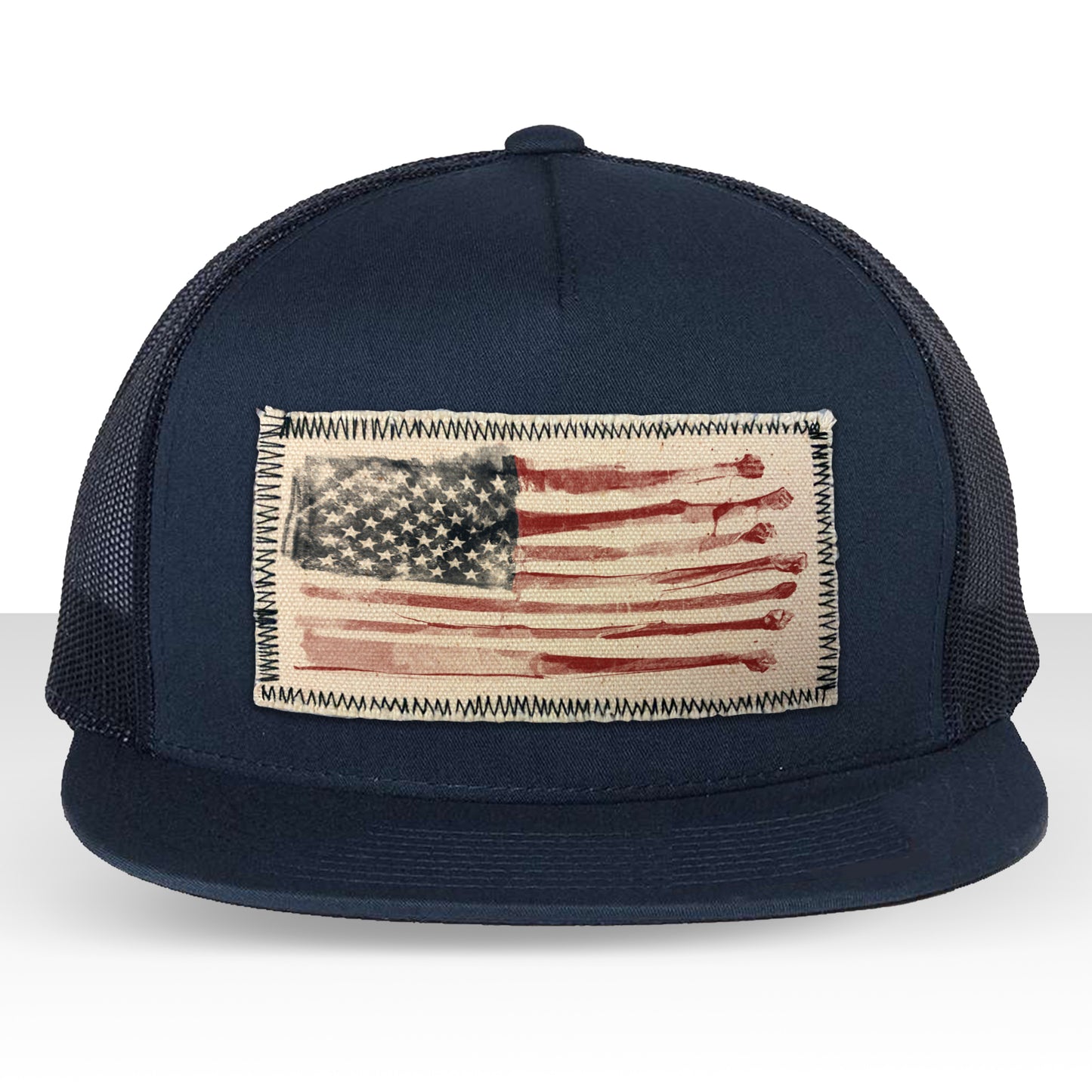 American Punches: Where Stars and Stripes Bleed Trucker Hat