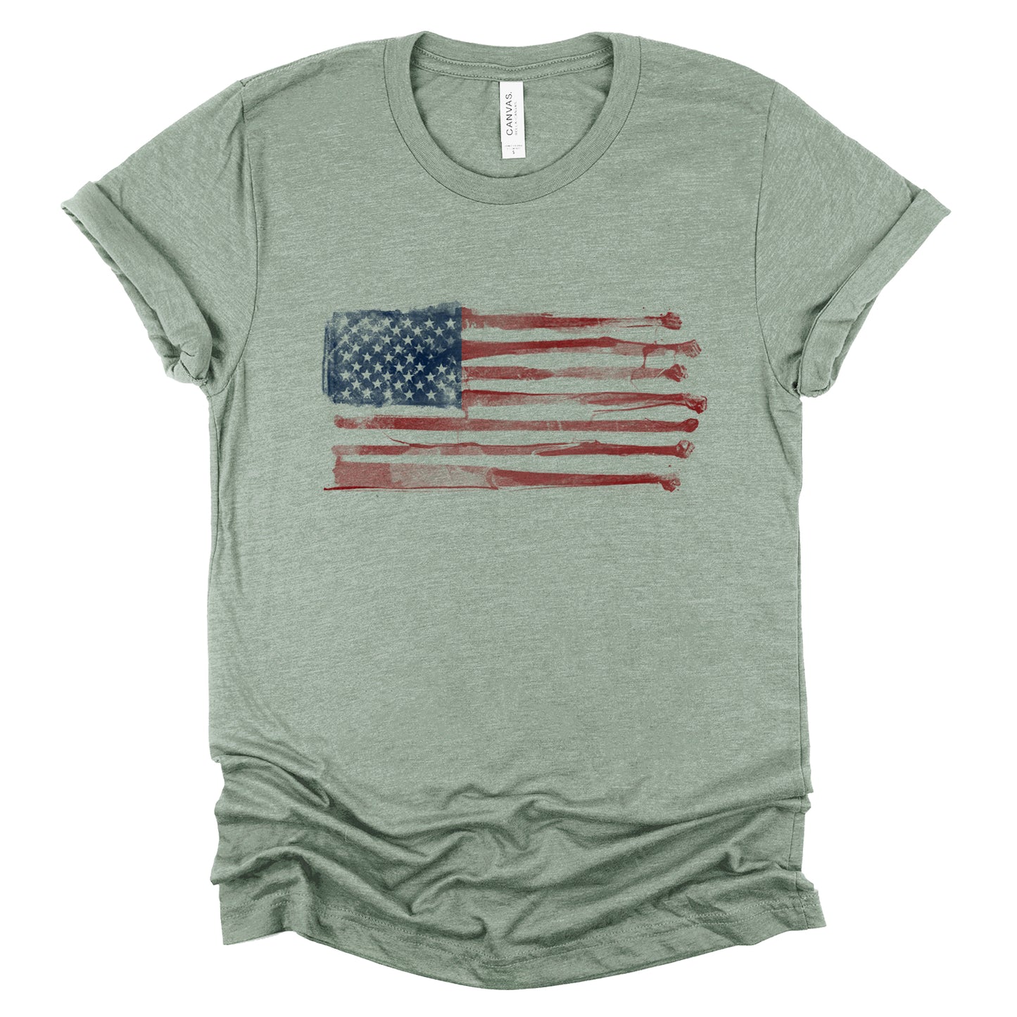 American Punches: Where Stars and Stripes Bleed T-Shirt