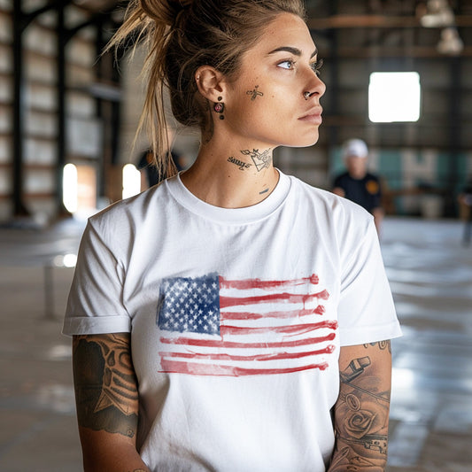 American Punches: Where Stars and Stripes Bleed T-Shirt