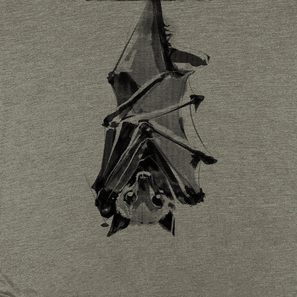 Upside Down Bat: Subtle Serenity T-shirt