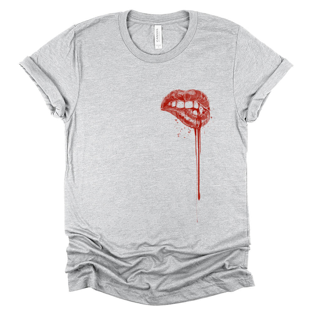 Vampire lips: Seduction in Every Drop T-shirt