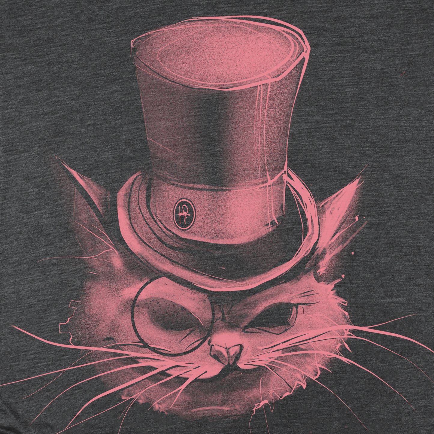 Villain Kitty: Sinister Silent Movie Tribute T-Shirt