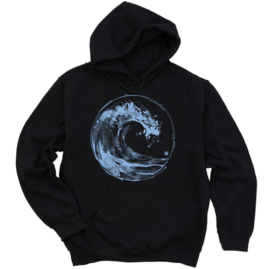Ocean Wave: Japanese Iconography in Motion Hoodie
