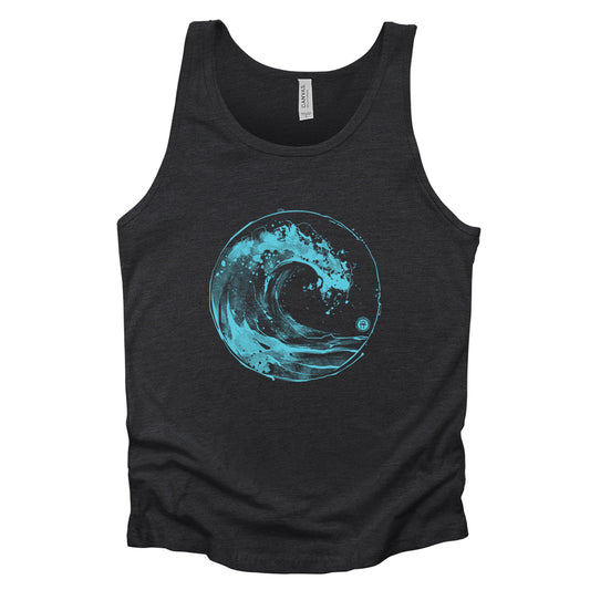 Ocean Wave: Japanese Iconography in Motion Tank Top