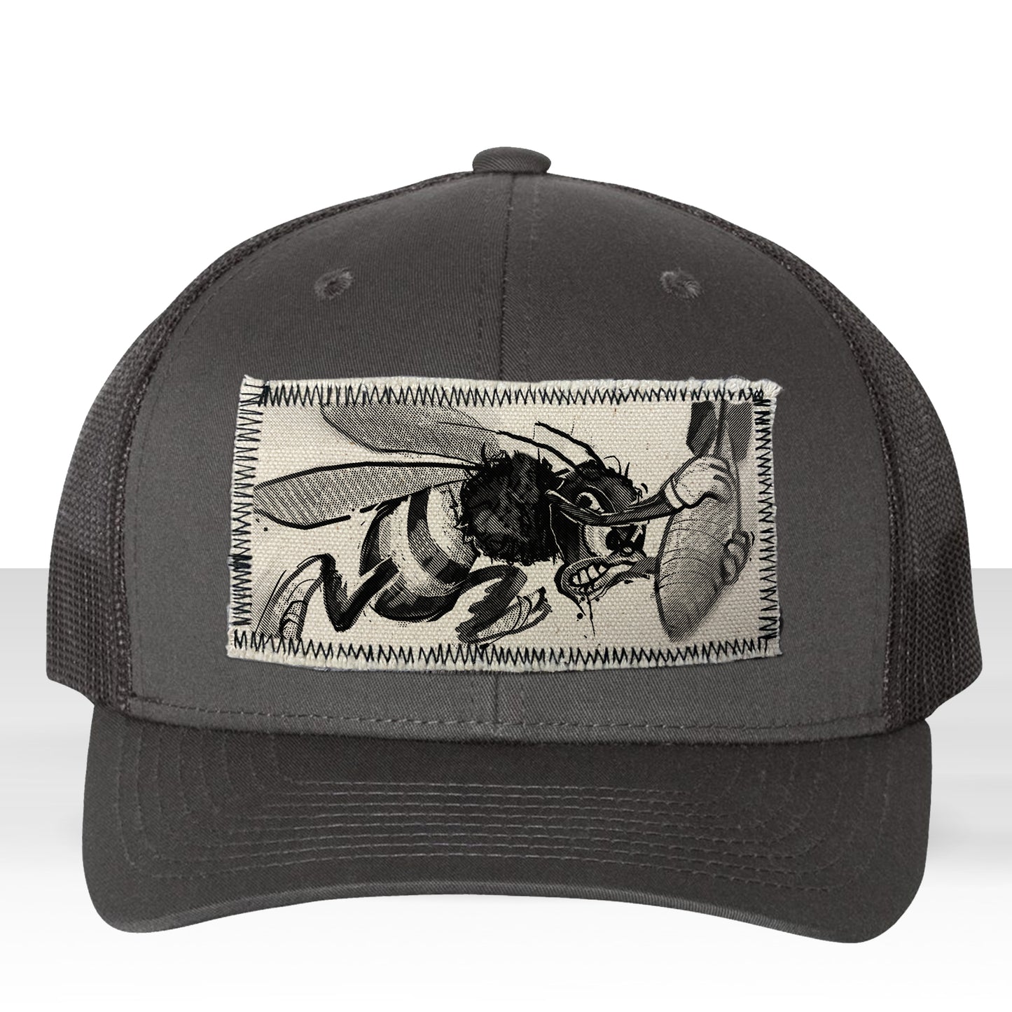 Wee Willie: Bomb Dropping Bee Trucker Hat