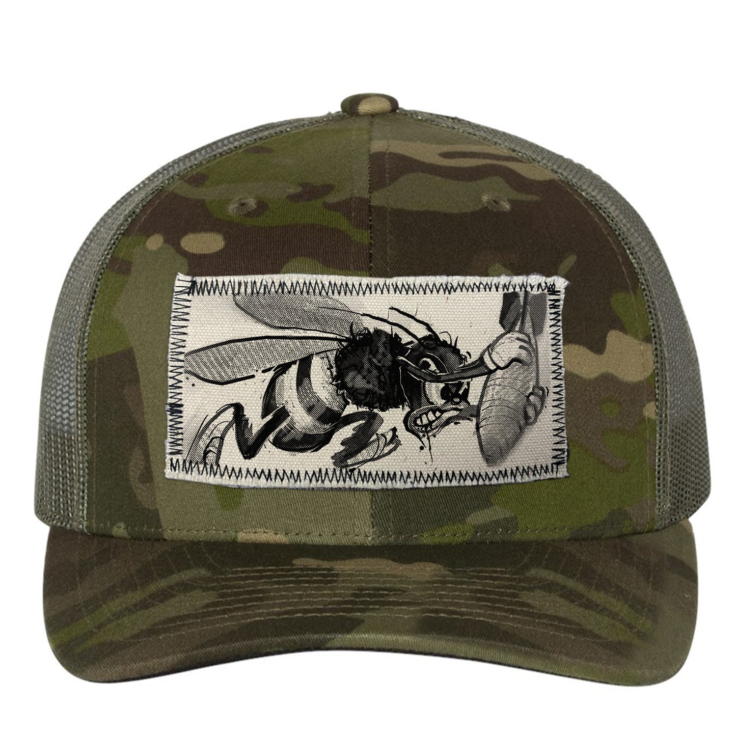 Wee Willie: Bomb Dropping Bee Trucker Hat