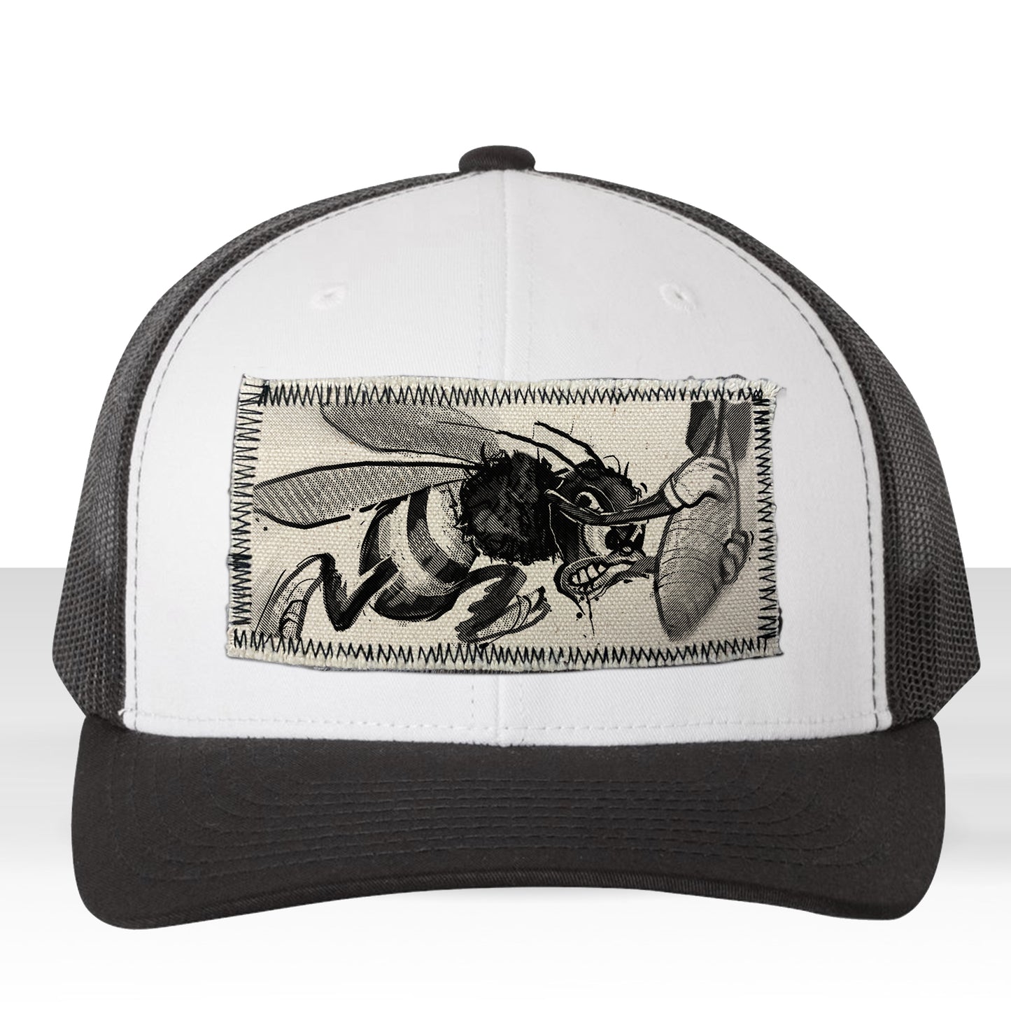 Wee Willie: Bomb Dropping Bee Trucker Hat