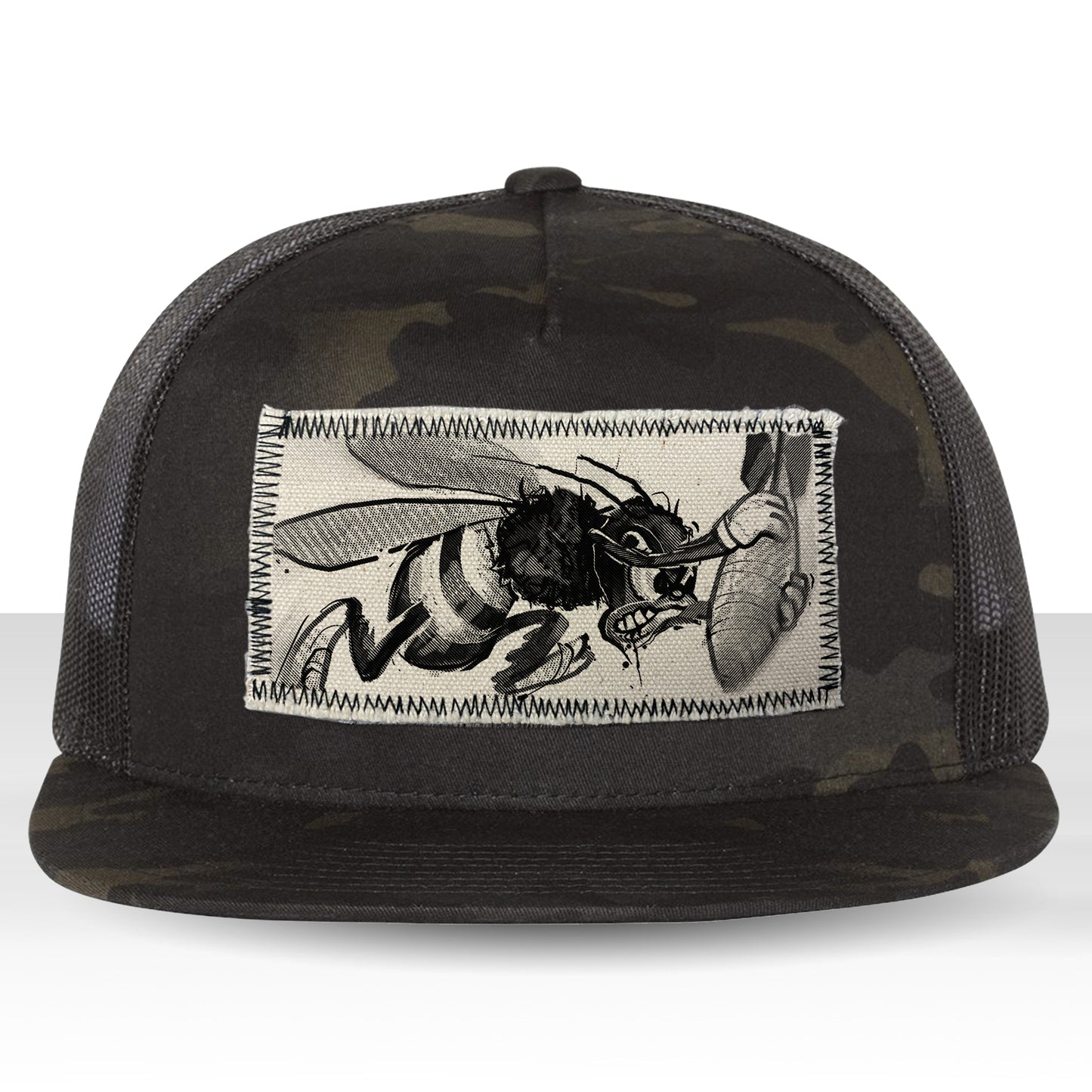 Wee Willie: Bomb Dropping Bee Trucker Hat