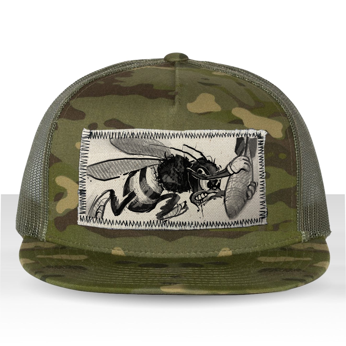 Wee Willie: Bomb Dropping Bee Trucker Hat