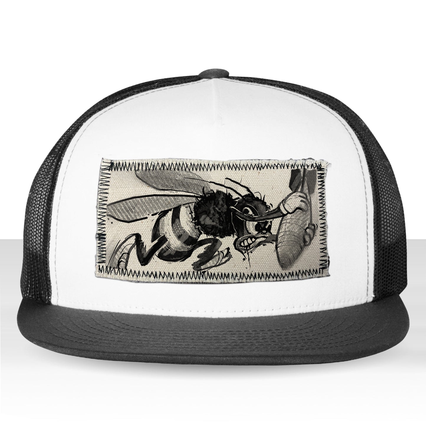 Wee Willie: Bomb Dropping Bee Trucker Hat