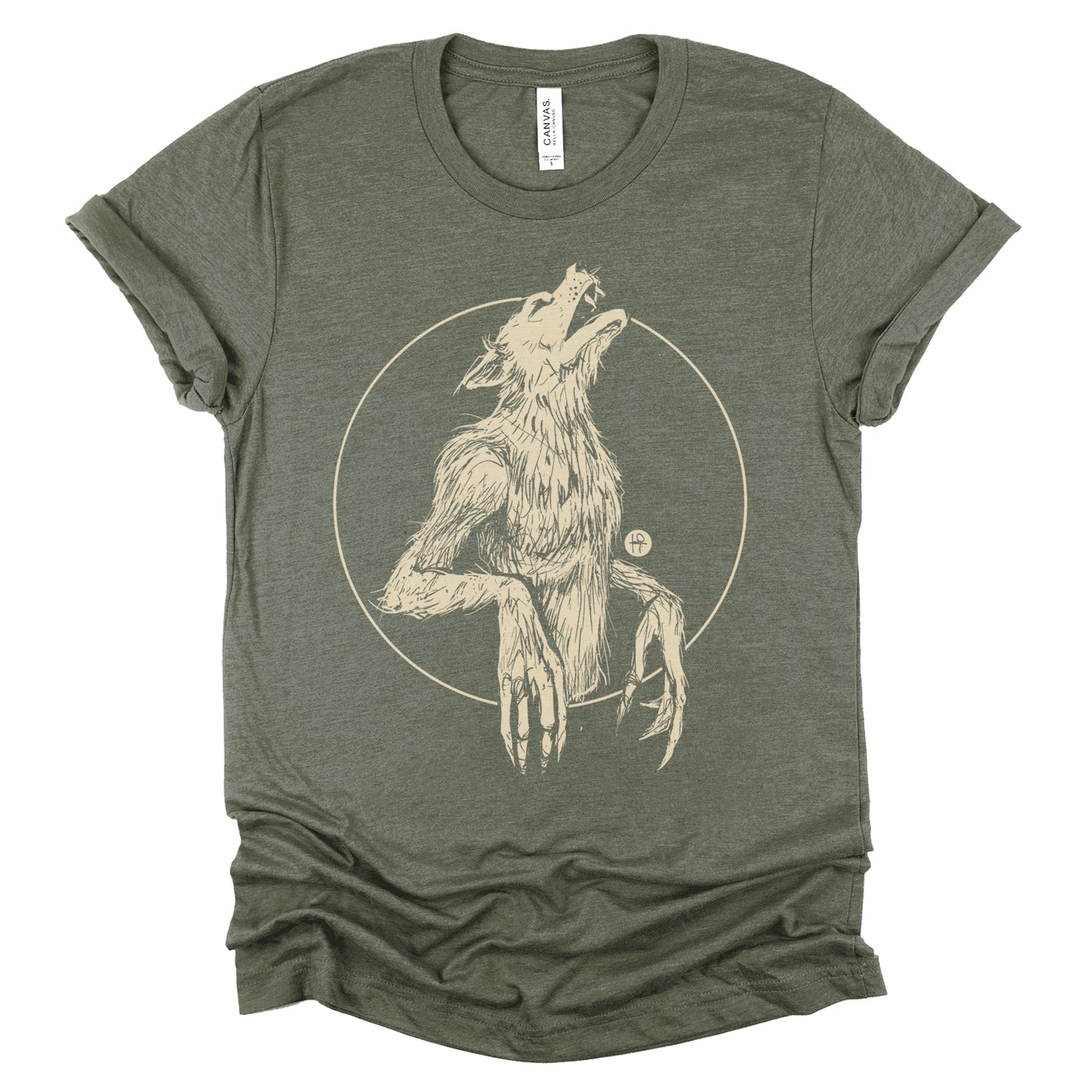 Howling Werewolf: Embrace the Night T-Shirt