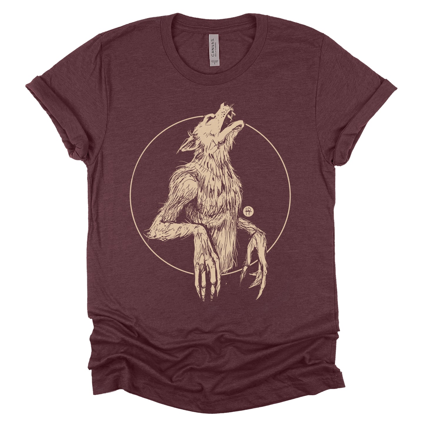 Howling Werewolf: Embrace the Night T-Shirt