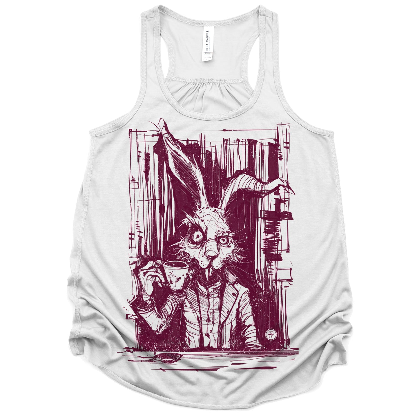 March Hare Tea Time: A Caffeinated Delight Tank Top