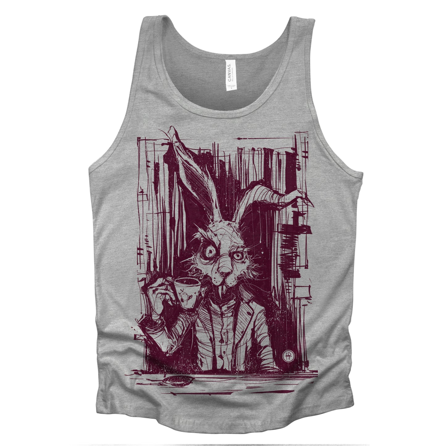 March Hare Tea Time: A Caffeinated Delight Tank Top
