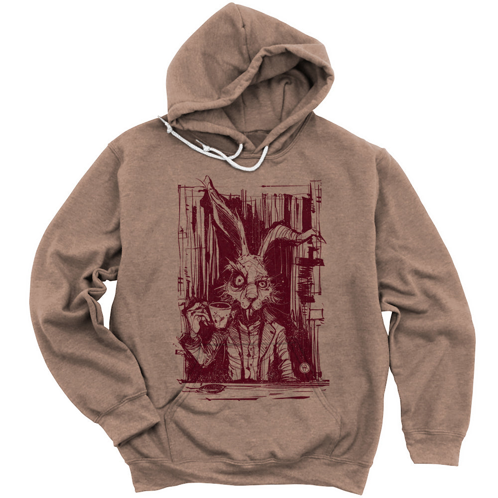 March Hare Tea Time: A Caffeinated Delight Hoodie