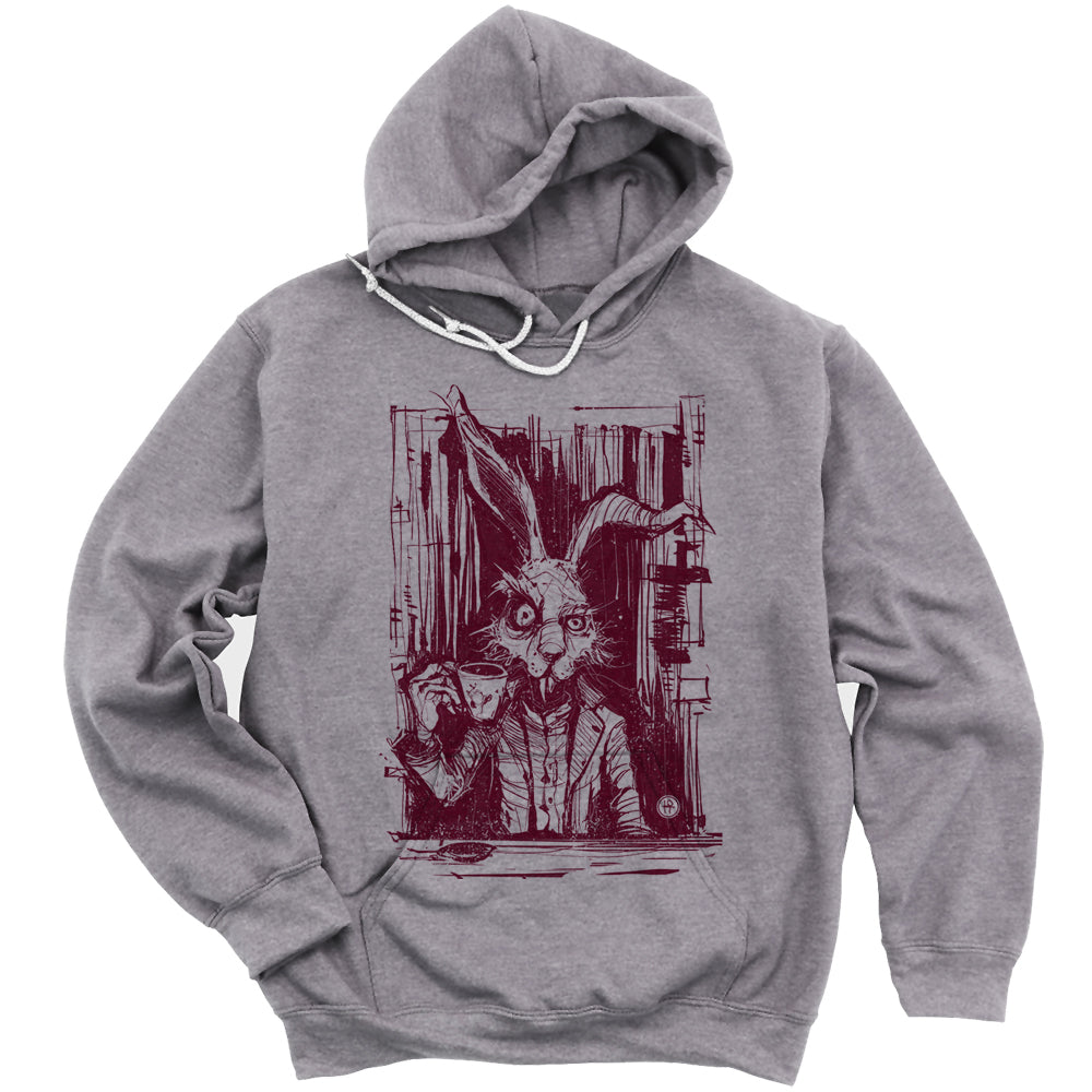 March Hare Tea Time: A Caffeinated Delight Hoodie