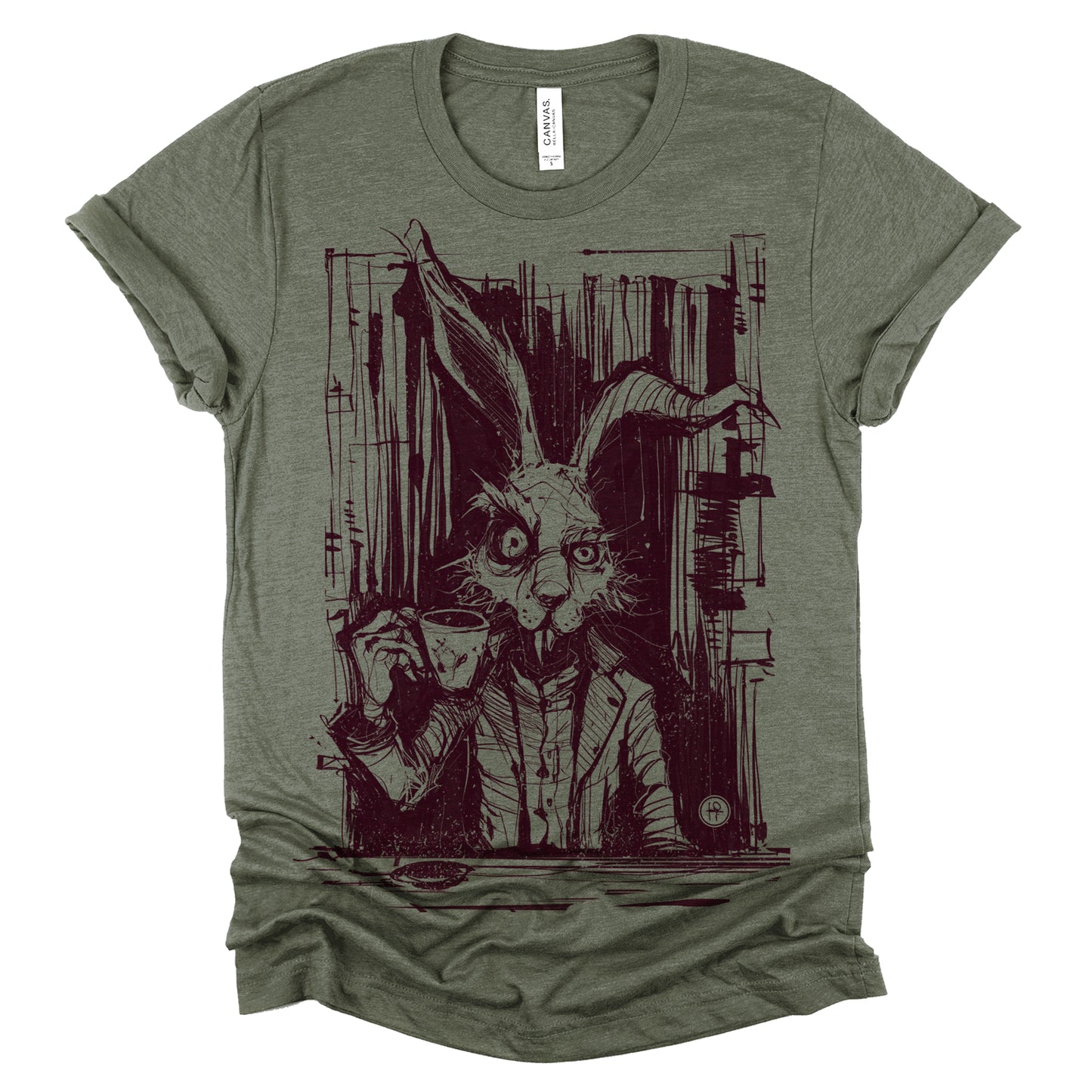 March Hare Tea Time: A Caffeinated Delight T-Shirt