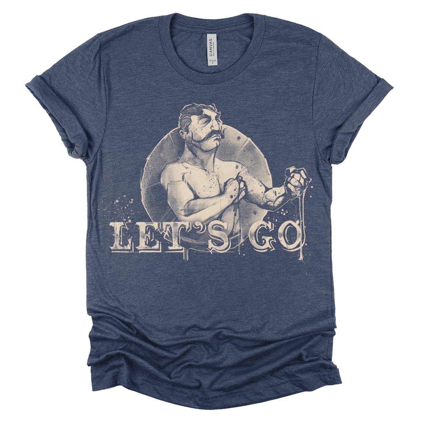 Let's Go Boxer: Vintage Bare-Knuckle Swagger T-shirt