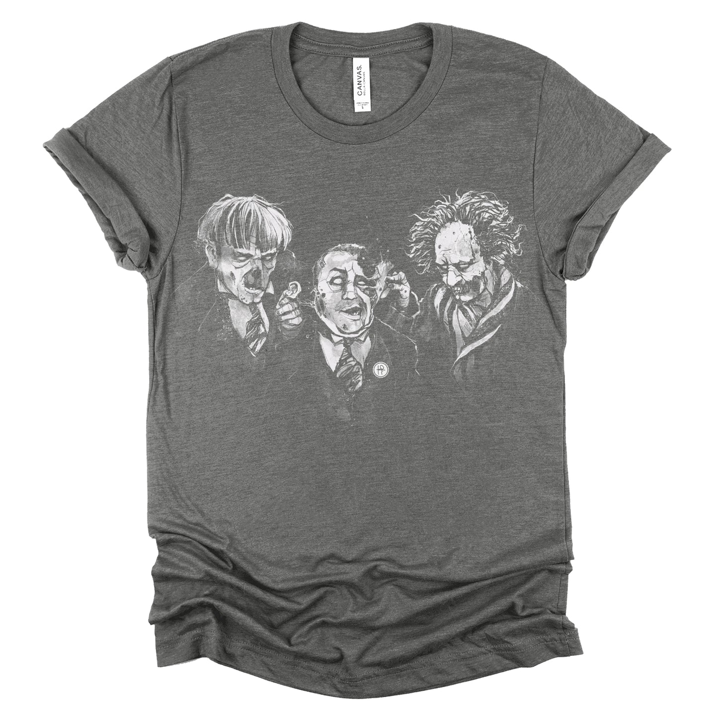 3 Zombie Fools: Horror & Shenanigans T-shirt