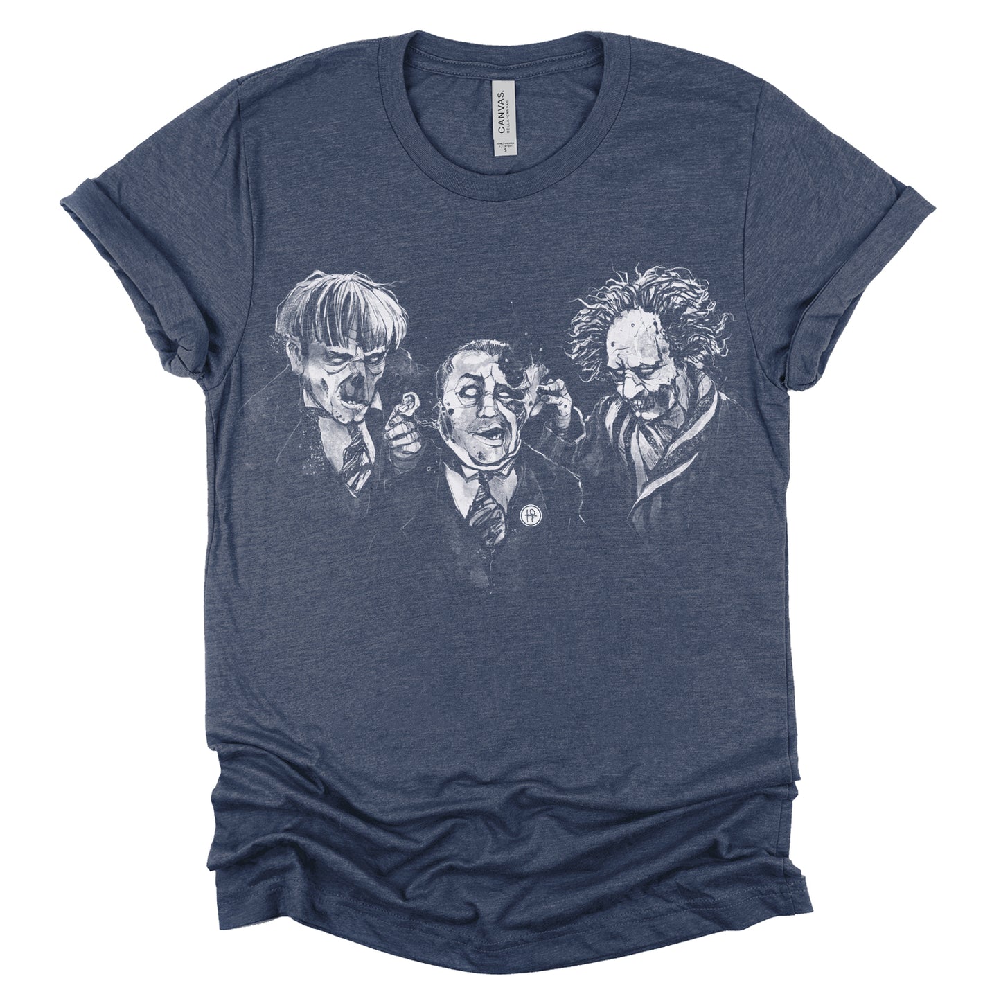 3 Zombie Fools: Horror & Shenanigans T-shirt