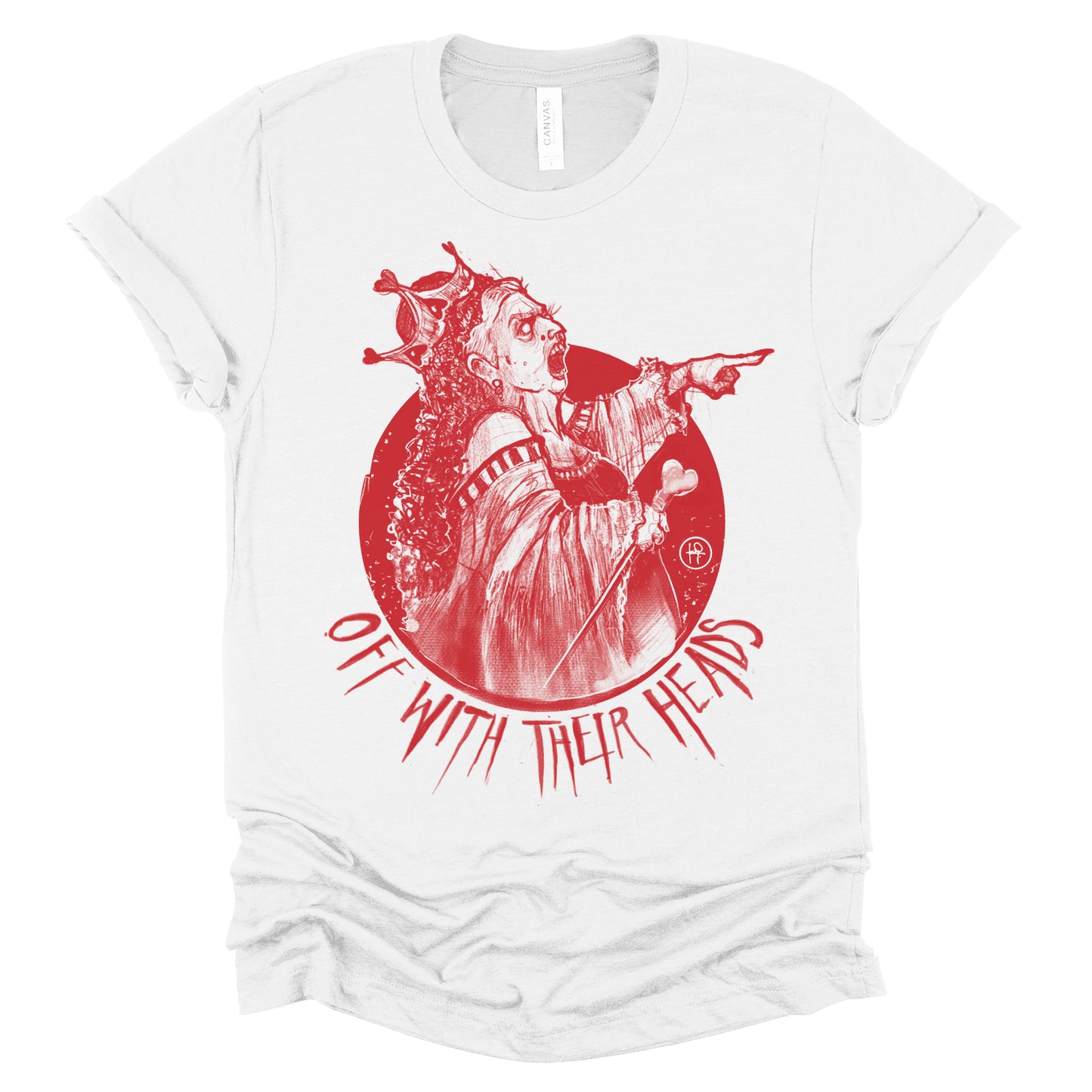 Off With Their Heads: Embrace the Eerie Elegance T-Shirt