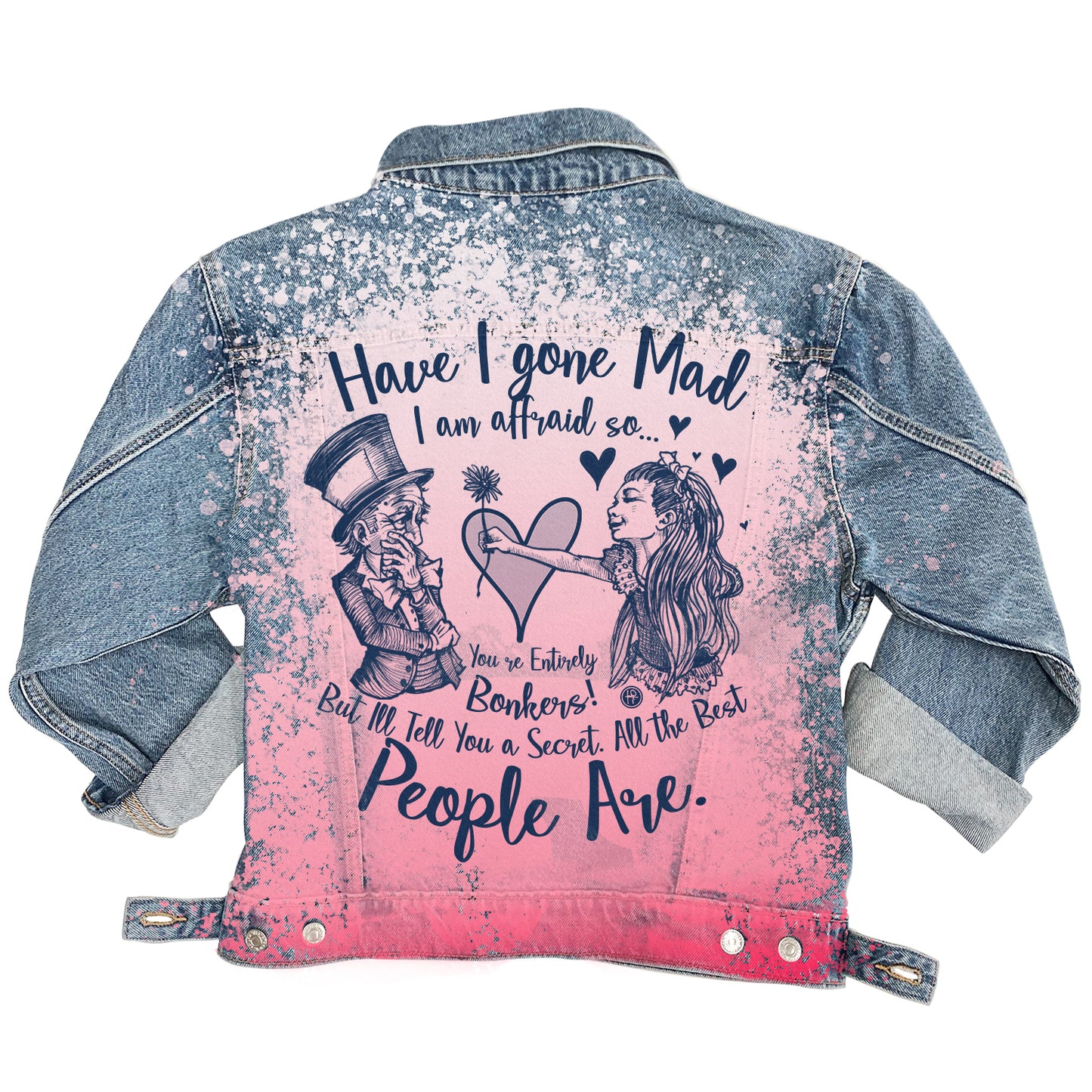 Alice in the Wonderland: Have I Gone Mad? Levi's Trucker Jacket