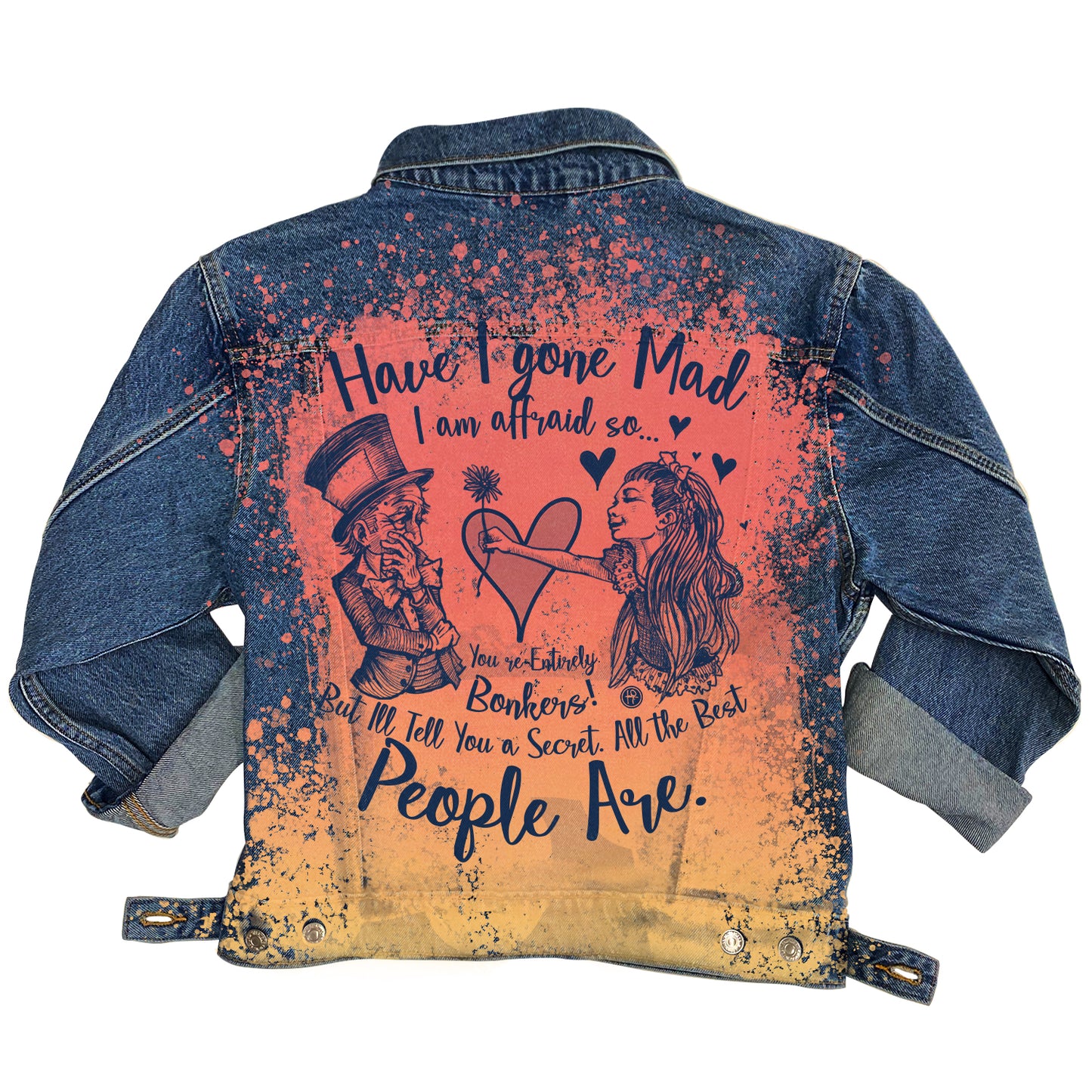 Alice in the Wonderland: Have I Gone Mad? Levi's Trucker Jacket