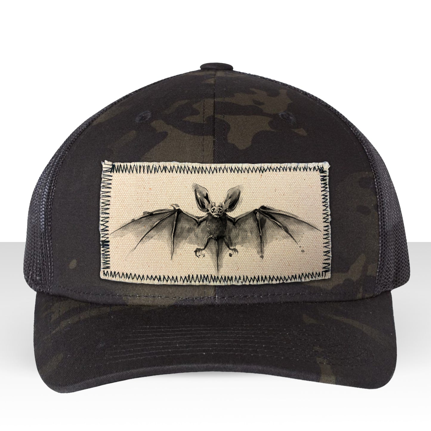 Bat Anatomy: A Study in Classic Taxidermy Trucker Hat