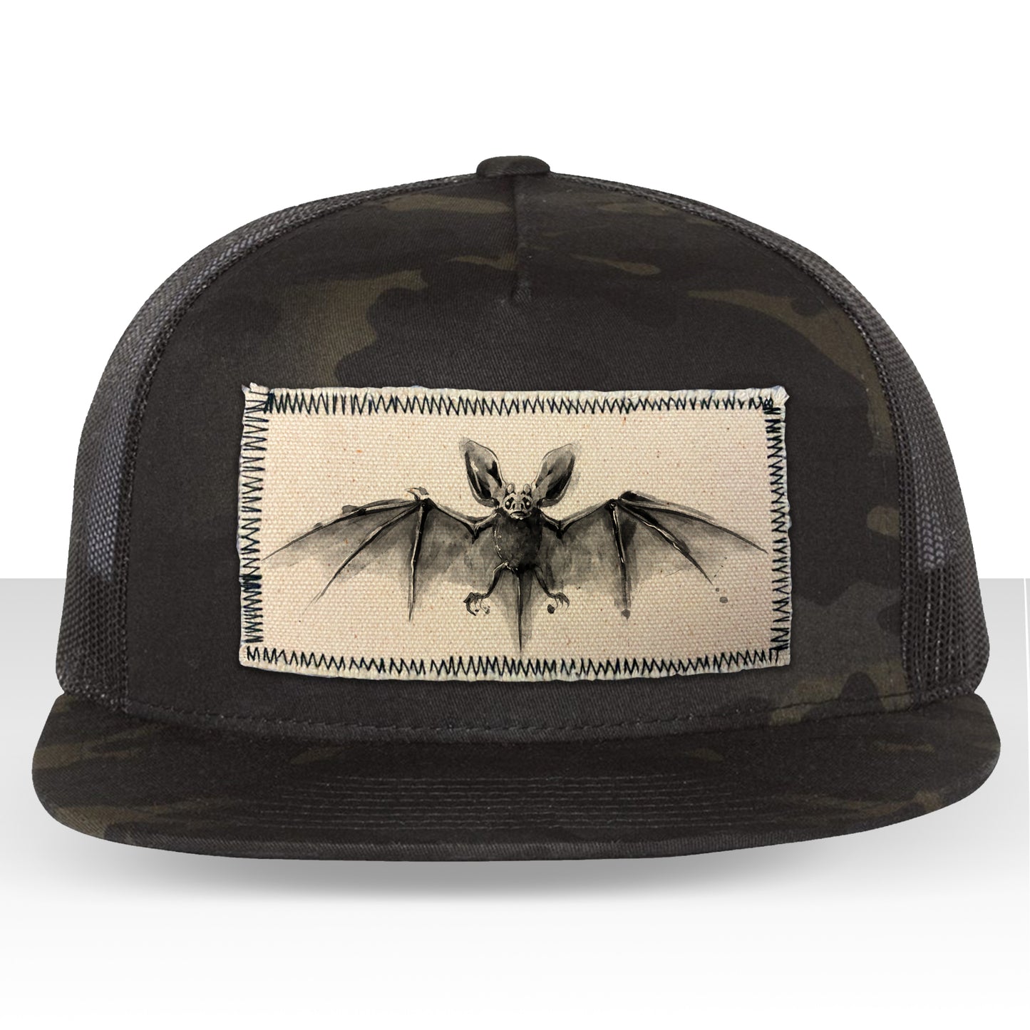 Bat Anatomy: A Study in Classic Taxidermy Trucker Hat