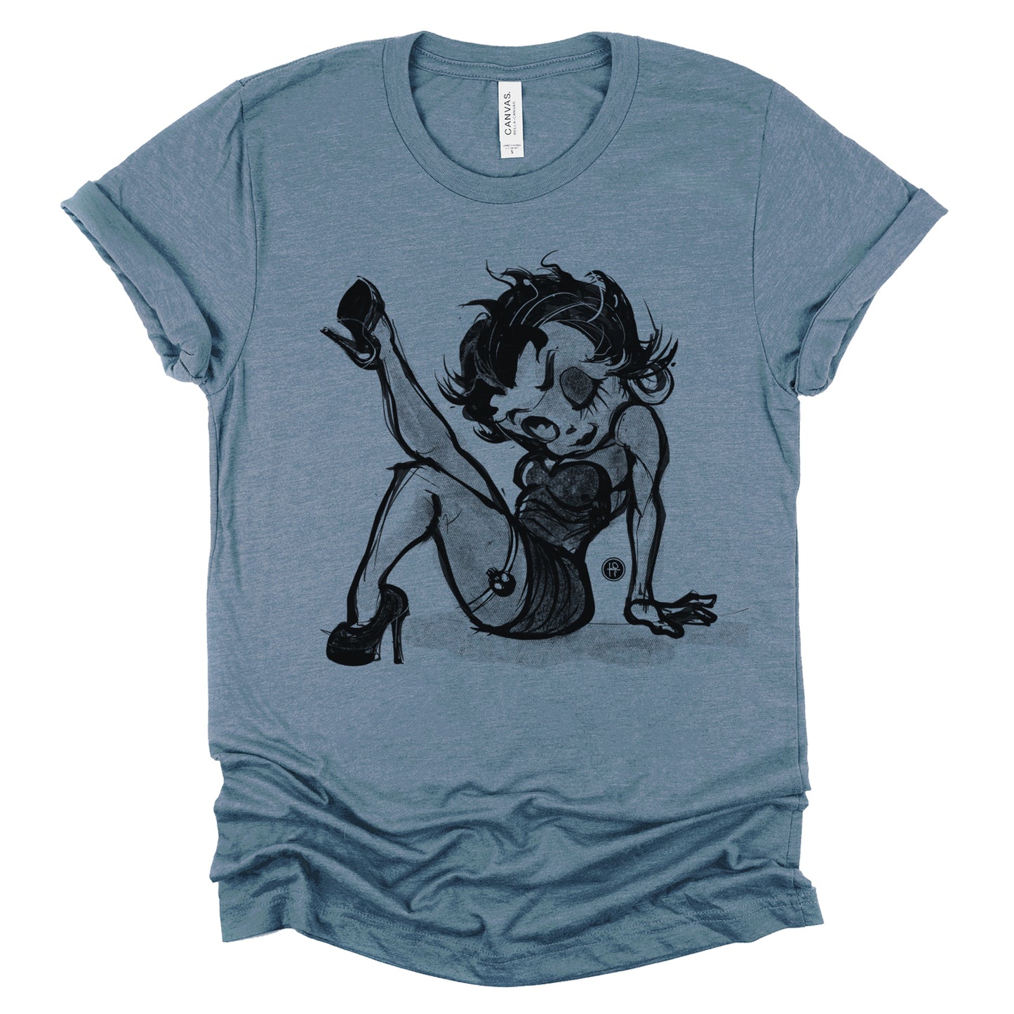 Betty Boop: Sassy Leg Raise T-Shirt