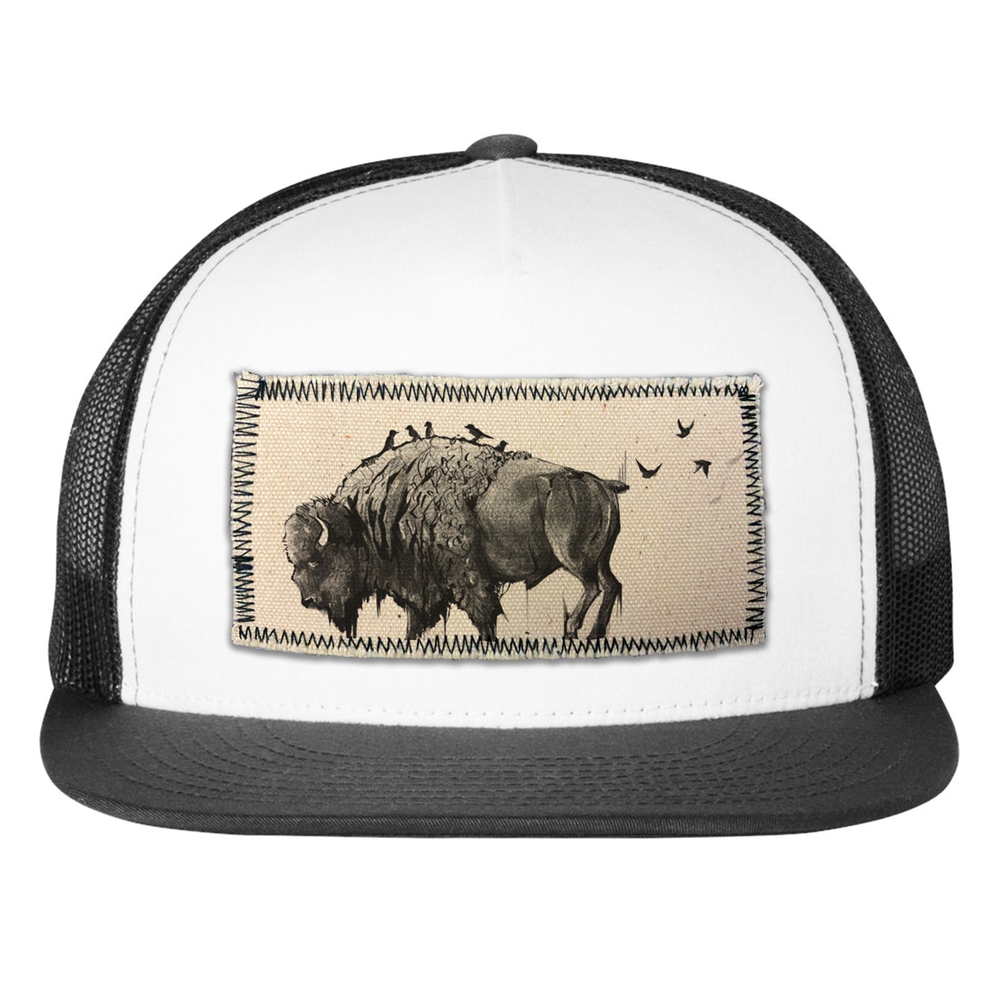 Bison: Majestic Harmony Trucker Hat