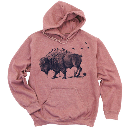 Bison: Majestic Harmony Hoodie