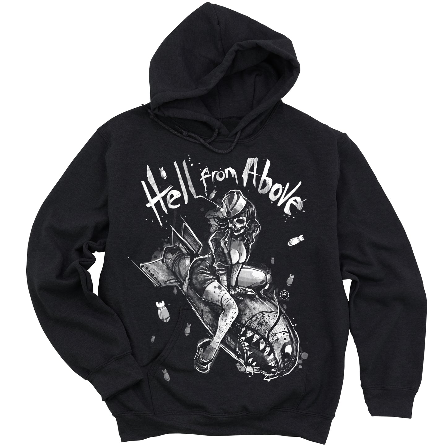 Bomber Girl: Hell from Above Hoodie