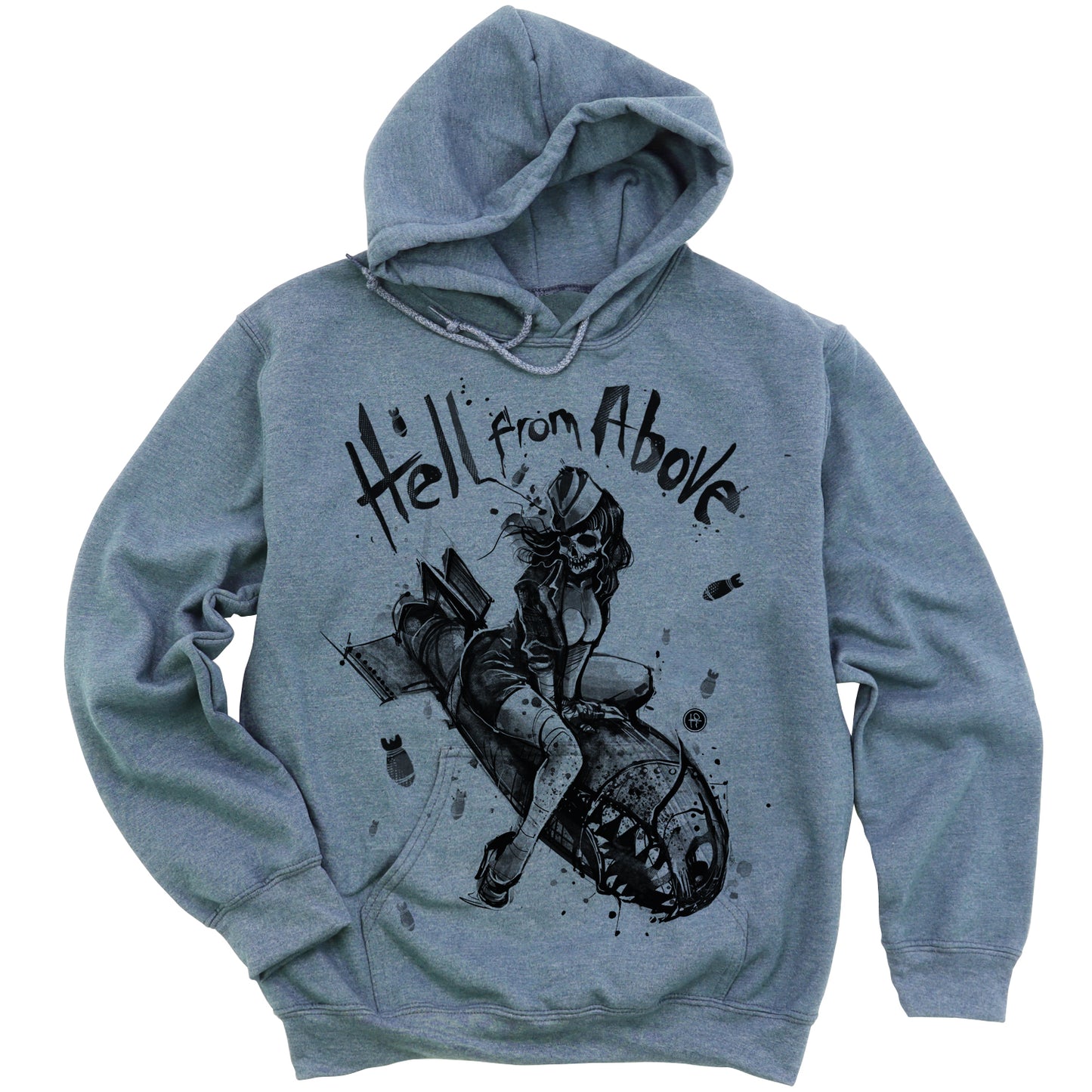 Bomber Girl: Hell from Above Hoodie