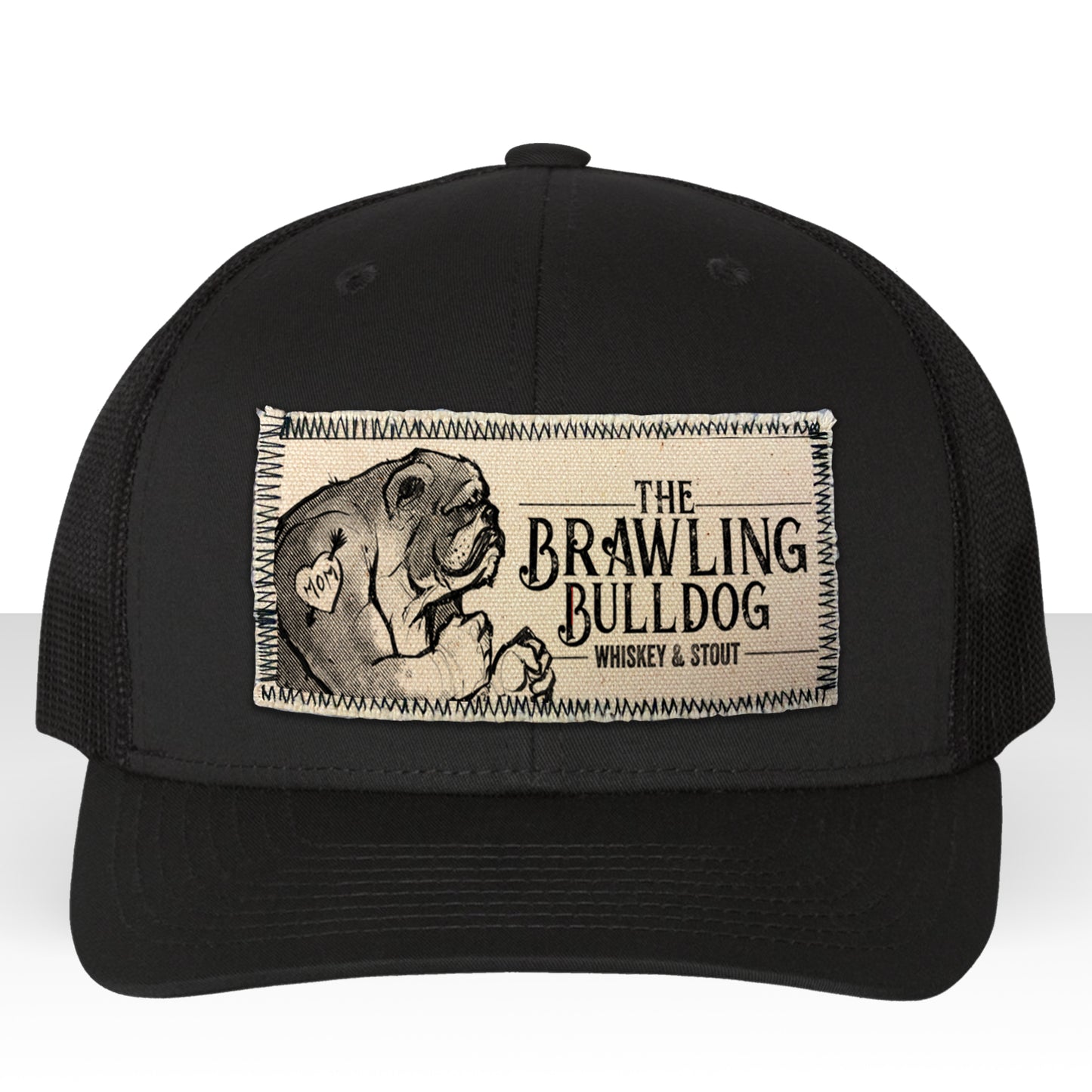 Brawling Bulldog Pub: Brawler's Haven Trucker Hat