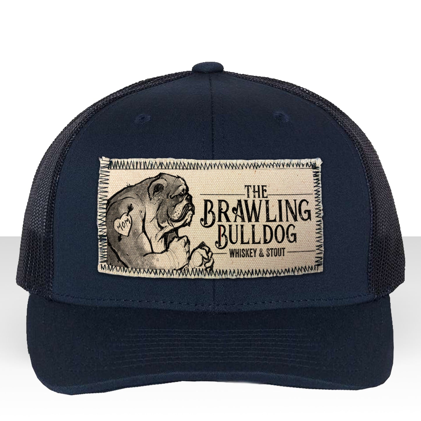 Brawling Bulldog Pub: Brawler's Haven Trucker Hat