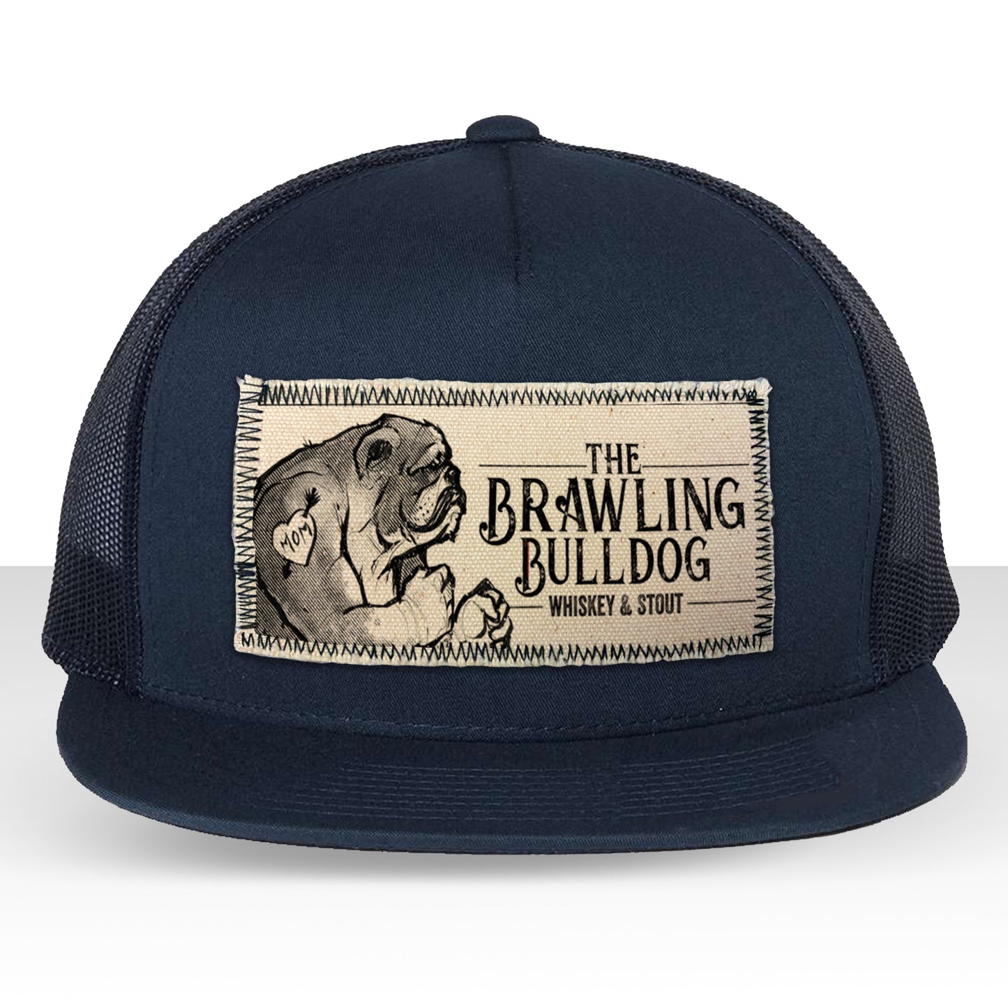 Brawling Bulldog Pub: Brawler's Haven Trucker Hat