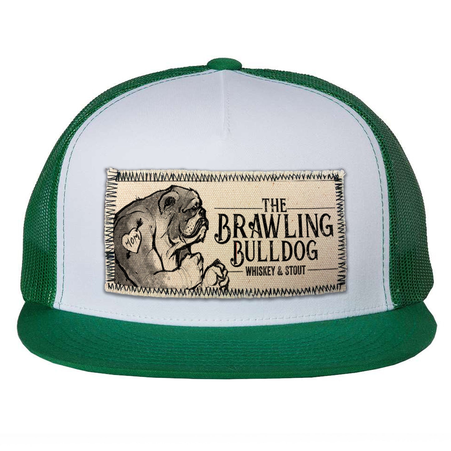 Brawling Bulldog Pub: Brawler's Haven Trucker Hat